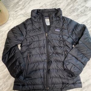 Girls Patagonia Down Sweater Jacket Size S 8
